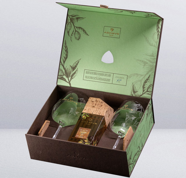 Giftbox Adamus Gin Signature Edition 2023 + Bicchieri e Sottobicchieri