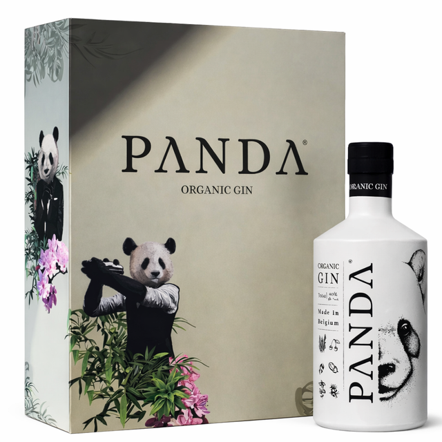 Box Gin Panda BIO + 2 Bicchieri e 2 Sottobicchieri