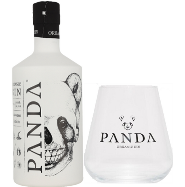 Gin Panda Halloween + Bicchiere Panda Omaggio 70cl