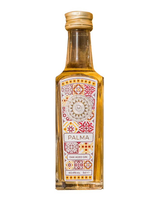 Gin Oak Aged Spiced Palma BIO MINI 5 cl