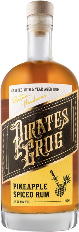 Pirate's Grog Pineapple Spiced Rum 70Cl