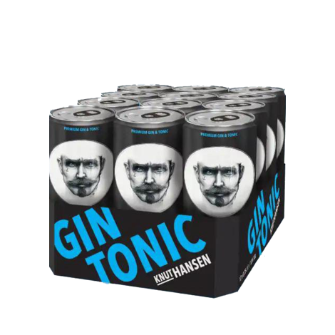 Knut Hansen Lattina Gin Tonic x 12