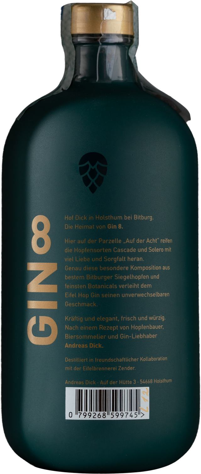 Gin 8 Eifel Hop 50cl